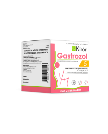 KIRON GASTROZON 5mg (Omeprazol) - Caja 14 Tabletas