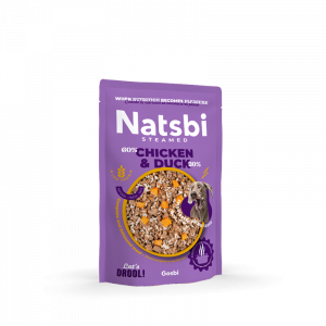 NATSBI STEAM PERRO 200 GRAMOS