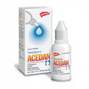 HOLLIDAY TRANQUILIZANTE ACEDAN GOTAS 10ML – SEDANTE Y CALMANTE PARA PERROS Y GATOS
