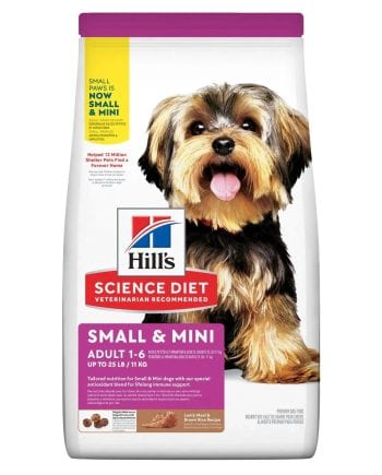 Concentrado Hills ADULTO Small & Mini – Sabor Cordero 4.5lb