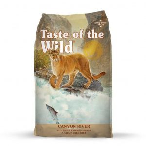 Concentrado Para Gato Taste Of The Wild Canyon River Feline Trucha y Salmon