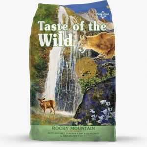 Concentrado Para Gato Taste Of The Wild Rocky Mountain Feline Venado asado y Salmón ahumado
