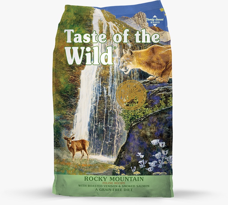 Concentrado Para Gato Taste Of The Wild Rocky Mountain Feline Venado asado y Salmón ahumado