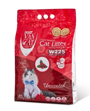 Arena para gato granulada VANCAT UNSCENTED-sin aroma 10kg