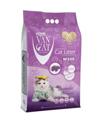 Arena para gato granulada VANCAT LAVANDA- 10kg