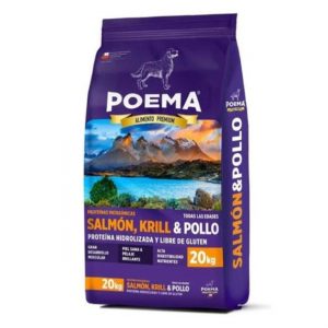 CONCENTRADO PARA PERRO POEMA PATAGONICO SALMON- KRILL Y POLLO