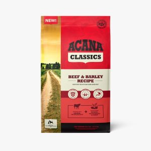 ACANA DOG CLASSICS BEEF & BARLEY RECIPE-Res y cebada