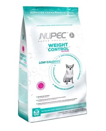 Concentrado para perro NUPEC WEIGHT CONTROL RAZAS PEQUEÑAS-2kg