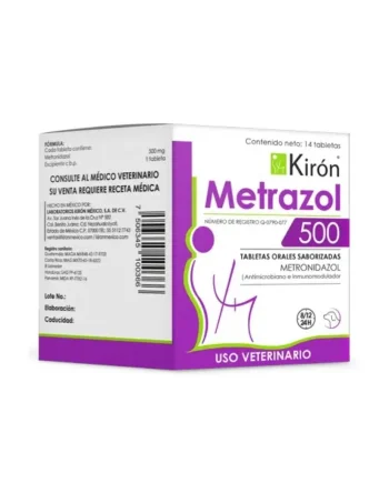KIRÓN METRAZOL TABLETAS 500 – CAJA DE 14 TABLETAS